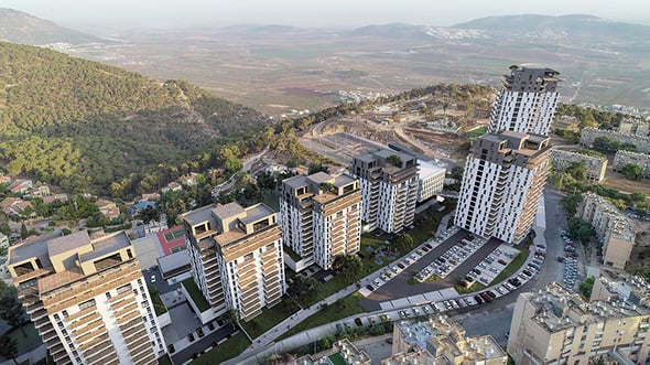 פרויקט נגה בנוף הגליל של קבוצת בראל, צילום: אס.או. אדריכלים